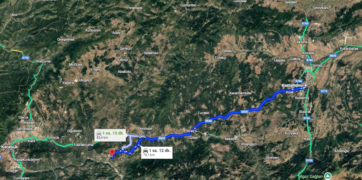 KASTAMONU ARAÇ  TAŞPINAR KÖYÜNDE  2.951 M² TARLAMIZ  SATILIKTIR. - KASTAMONU ARAÇ fotoğraf 2